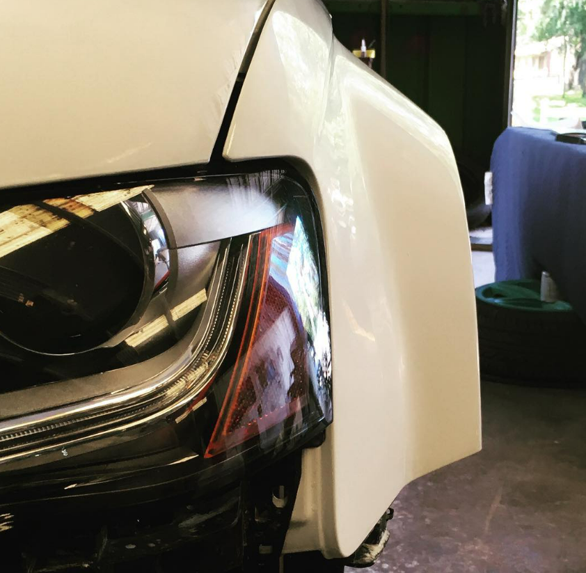 Custom widebody after paint - Dock's Auto Clinic