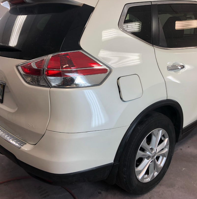 Nissan Rogue quarter panel repaired - Tampa Bay