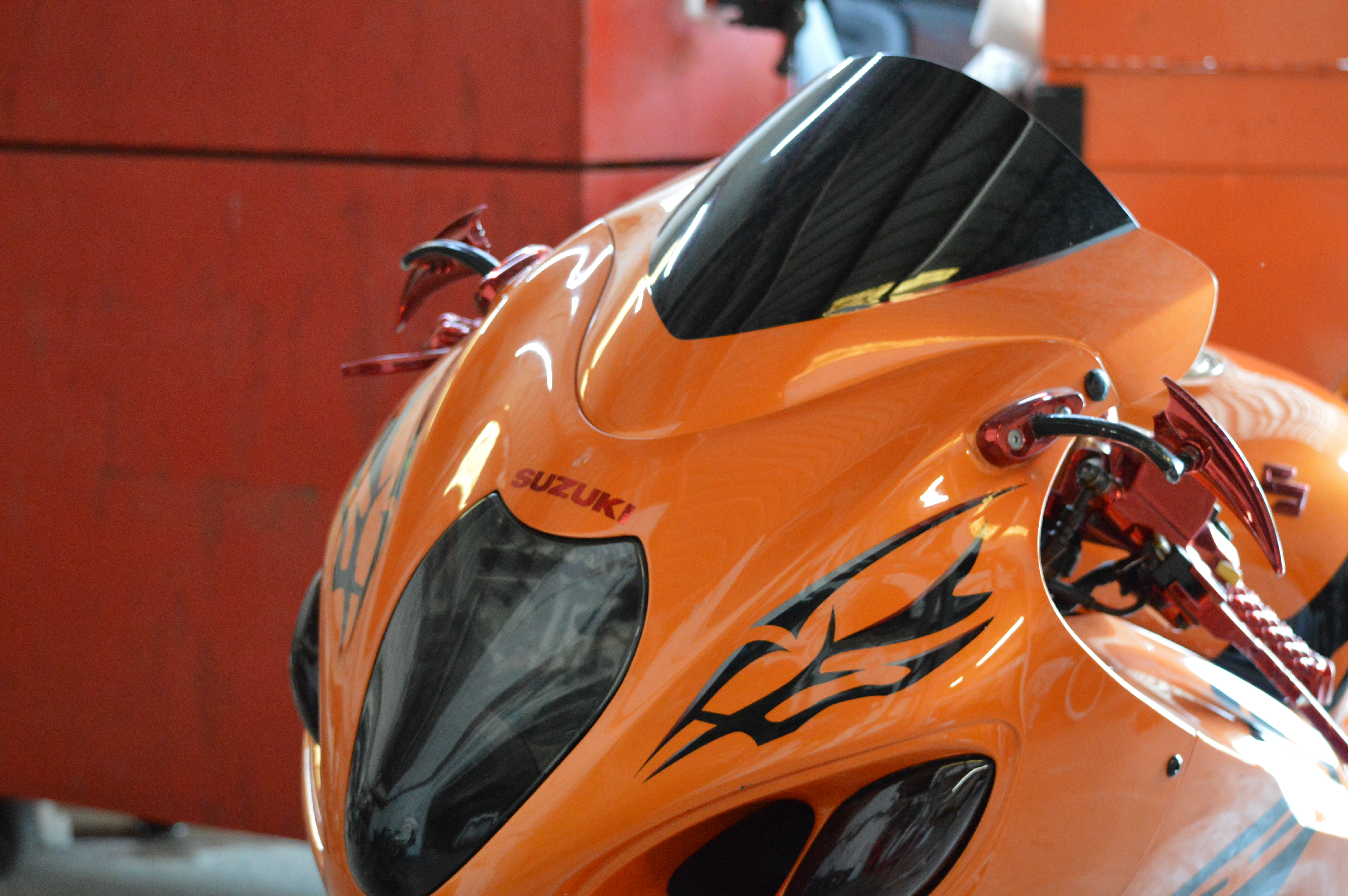 Paint booth shot - Dock's Auto Clinic